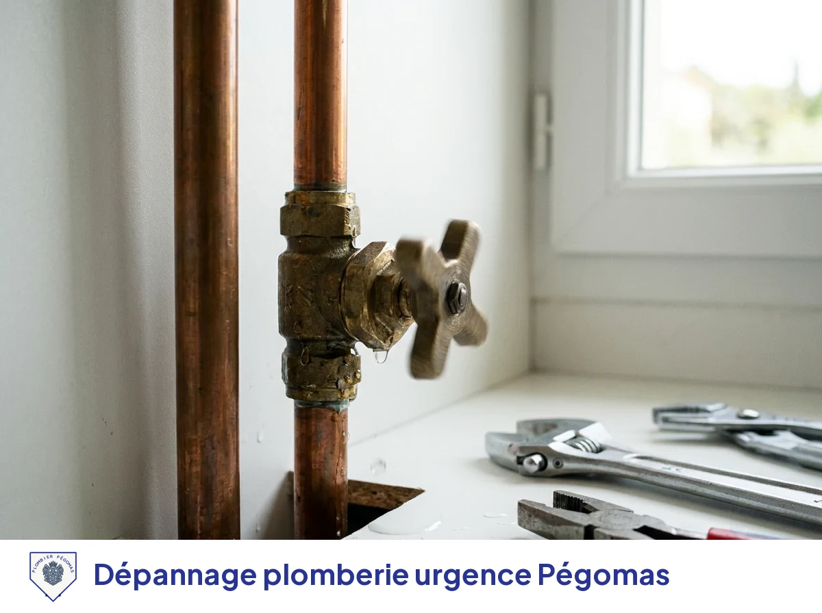 Dépannage plomberie urgence à Pégomas