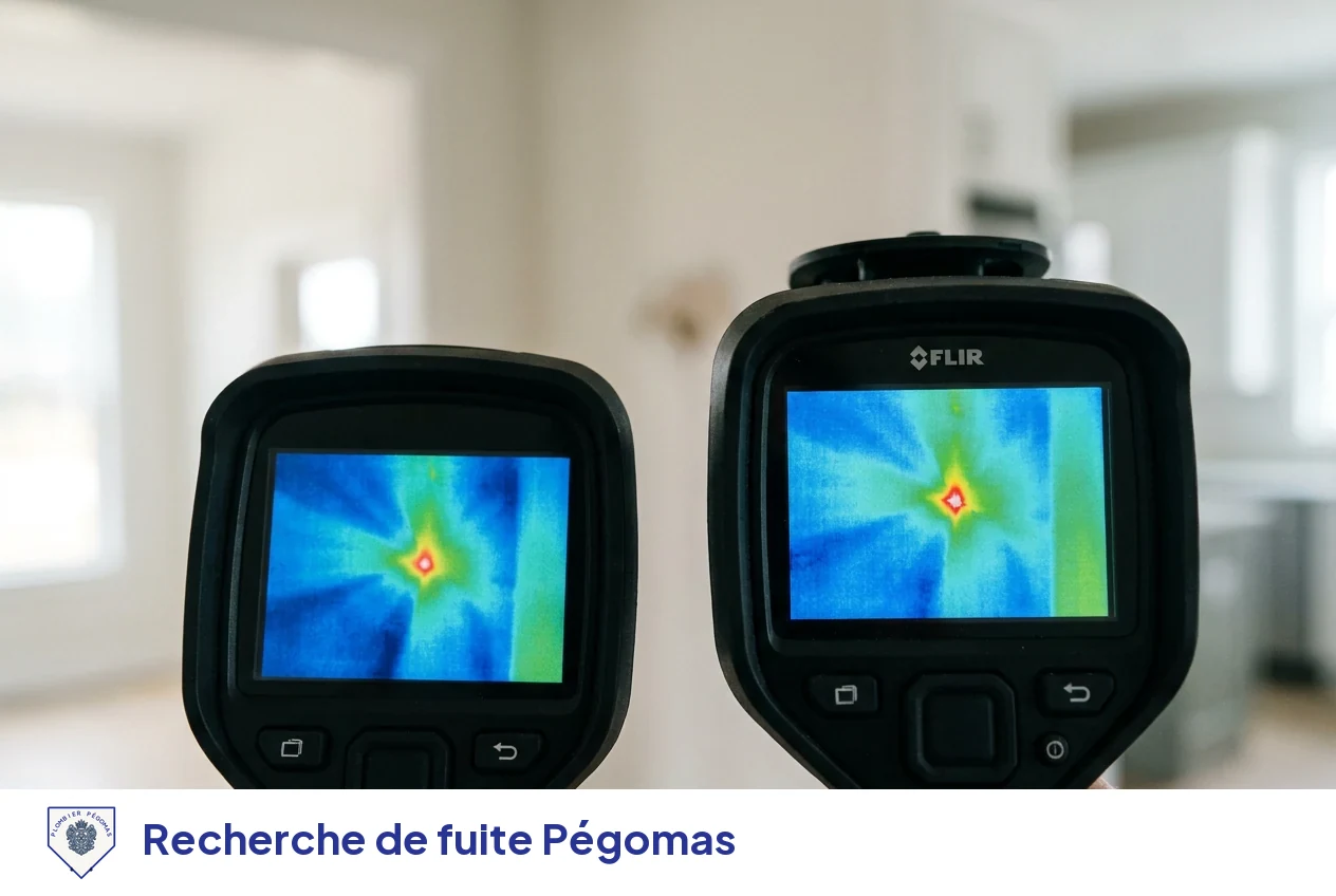 Recherche de fuite à Pégomas
