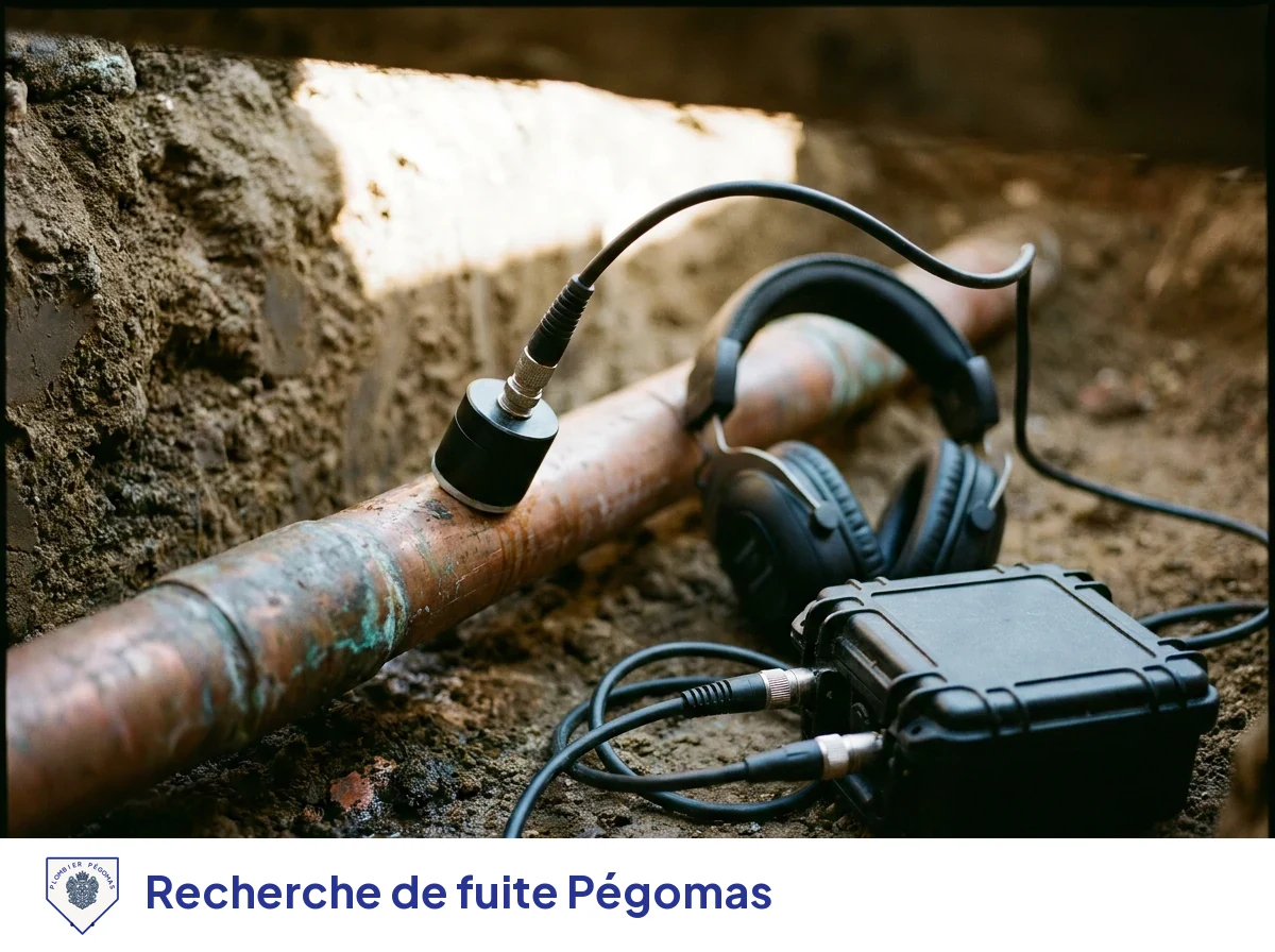 Recherche de fuite à Pégomas