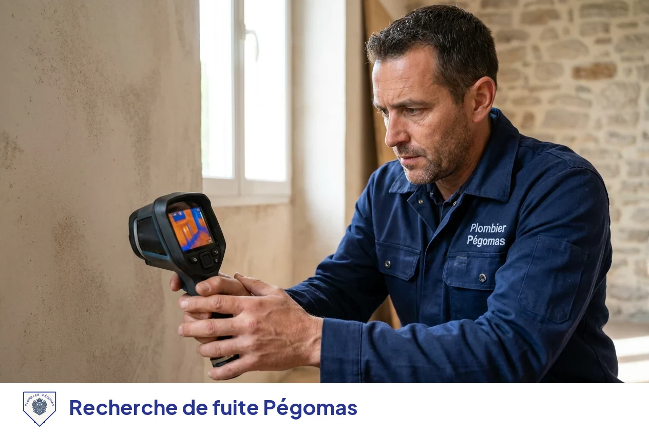 Recherche de fuite à Pégomas