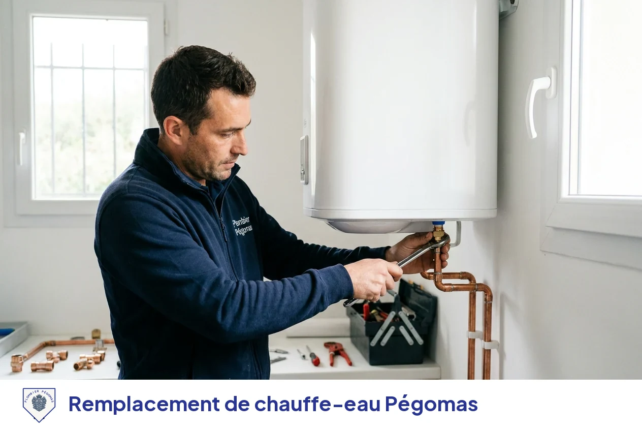 Remplacement de chauffe-eau à Pégomas