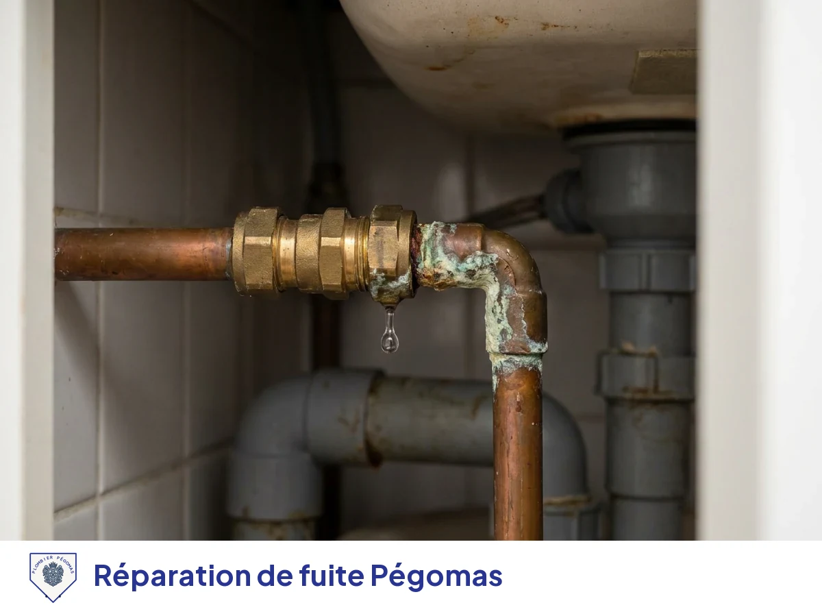 Réparation de fuite à Pégomas