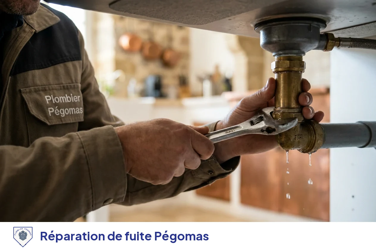 Réparation de fuite à Pégomas